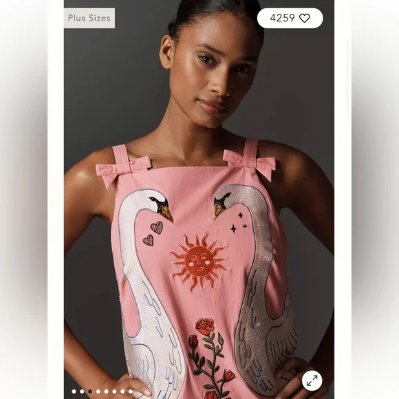 Anthropologie Maeve Embroidered Mini Shift Dress is available for purchase  on au PAY Market - Imported Goods Online Store Co.Ltd. | au PAY Market -  Online Shopping Site